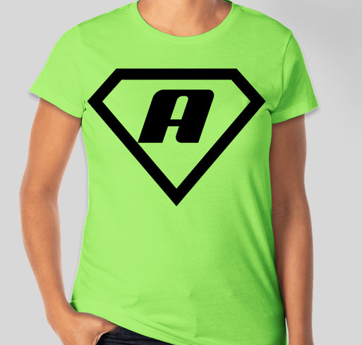 #TeamAidan Fundraiser - unisex shirt design - front
