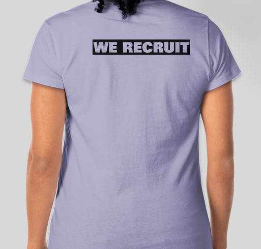 Support the Lesbian Avenger Project! Fundraiser - unisex shirt design - back