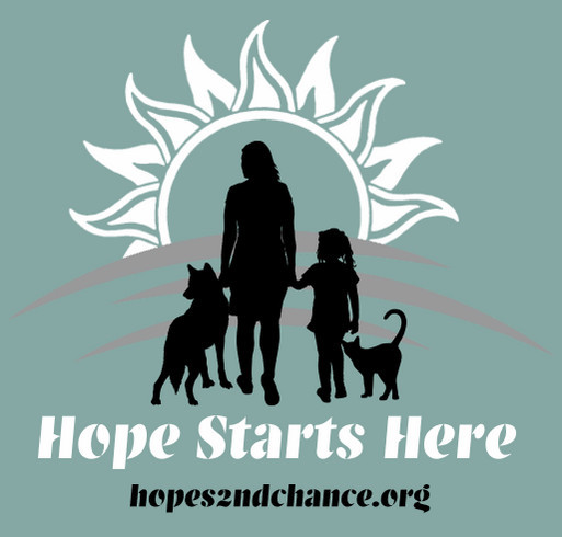 Hope Starts Here Shirt Fundraiser shirt design - zoomed