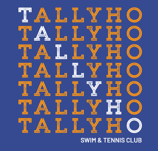 Tallyho Muscle shirt design - zoomed