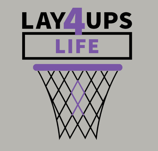 Layups 4 Life shirt design - zoomed