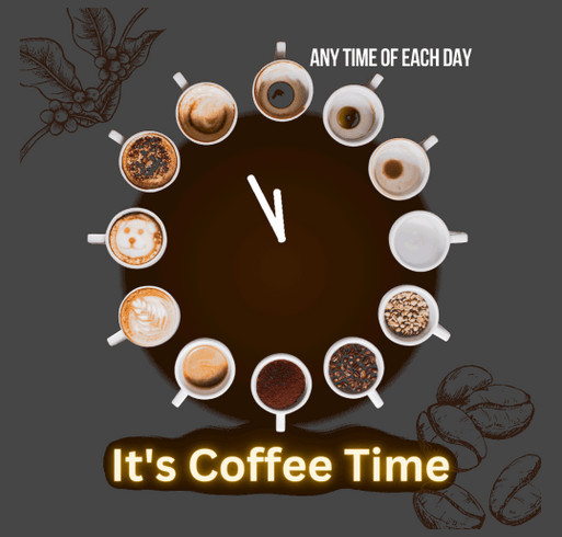 Early Riser - Coffee Time shirt design - zoomed
