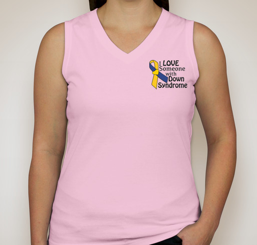 I Love Someone with Down syndrome by The Road We've Shared Fundraiser - unisex shirt design - front