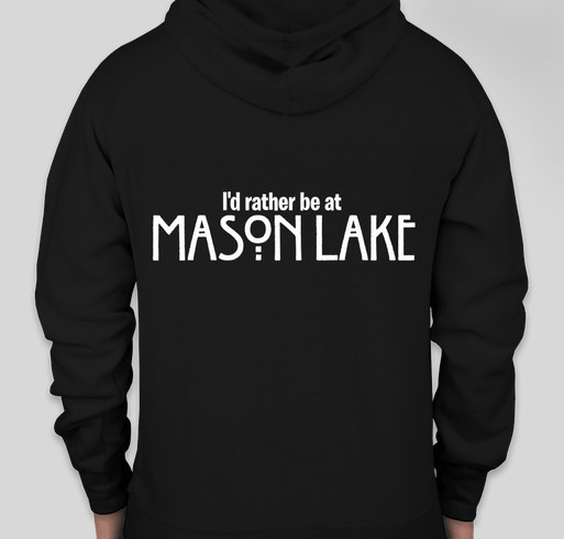 Mason Lake Fireworks Show Apparel Fundraiser - unisex shirt design - back