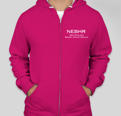 New England Basset Hound Rescue Spring Campaign Fundraiser - unisex shirt design - front
