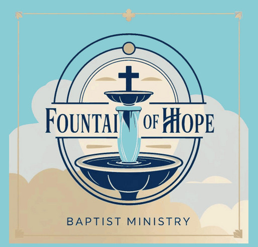 Fountain of Hope Fundraiser 2 shirt design - zoomed