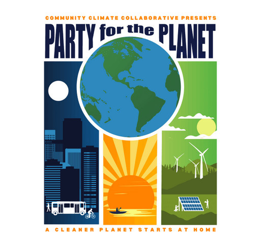 Party for the Planet T-Shirt shirt design - zoomed