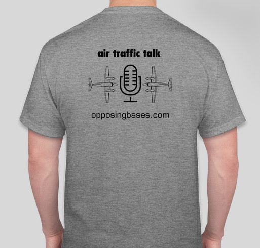 Opposing Bases: Oshkosh AirVenture 2019 Fundraiser - unisex shirt design - back