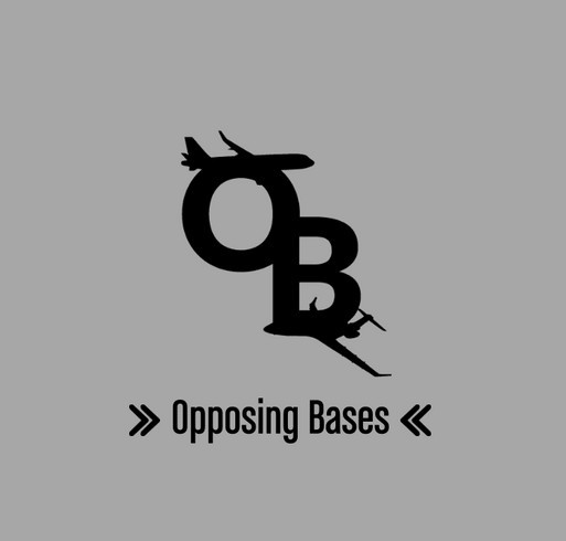 Opposing Bases: Oshkosh AirVenture 2019 shirt design - zoomed