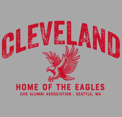 Cleveland HS Classic Retro T-shirt and Sweatshirt Fundraiser! shirt design - zoomed