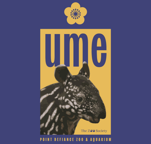 Celebrating Ume shirt design - zoomed