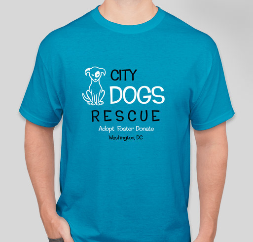Ethan loves dogs! Fundraiser - unisex shirt design - front