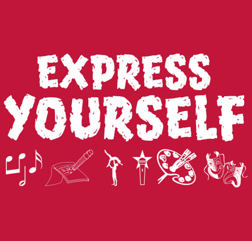 West Arundel Creative Arts Wants You to Express Yourself shirt design - zoomed