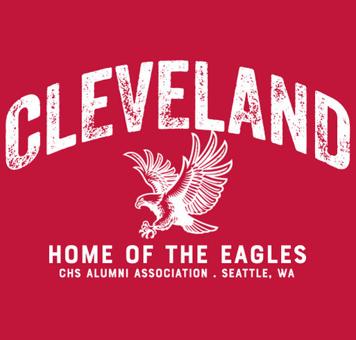 Cleveland HS Classic Retro T-shirt and Sweatshirt Fundraiser! shirt design - zoomed