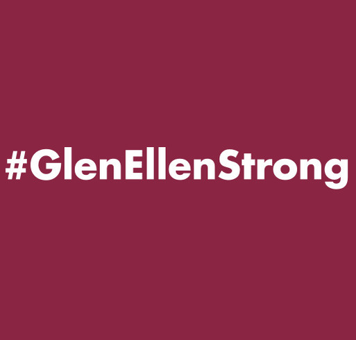 Glen Ellen Strong shirt design - zoomed