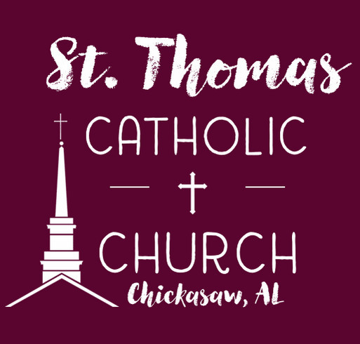 St. Thomas Catholic Church Legacy Campaign Fundraiser shirt design - zoomed