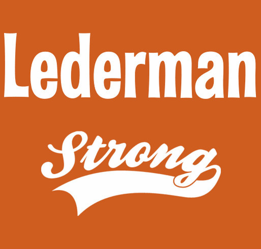 Lederman Strong shirt design - zoomed