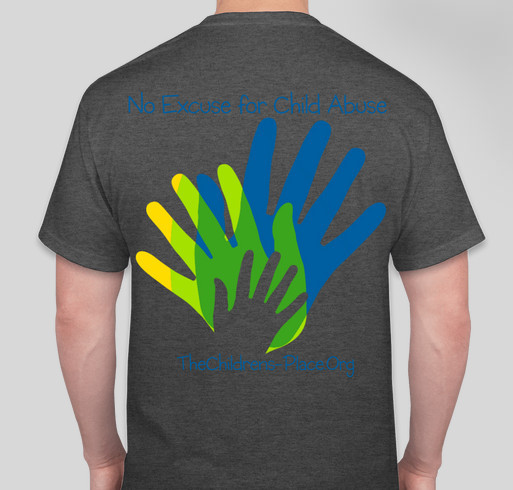 The Children's Place "Go Blue Fundraiser" Fundraiser - unisex shirt design - back