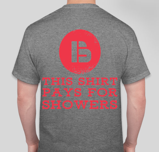 Feel like helping? Fundraiser - unisex shirt design - back