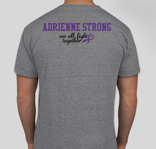 Adrienne Strong, Lupus Warrior Fundraiser - unisex shirt design - back