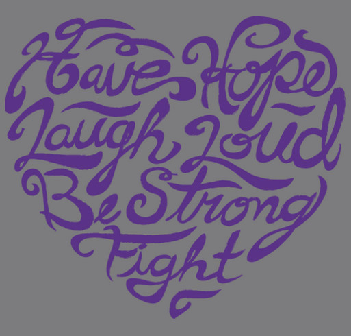 Adrienne Strong, Lupus Warrior shirt design - zoomed