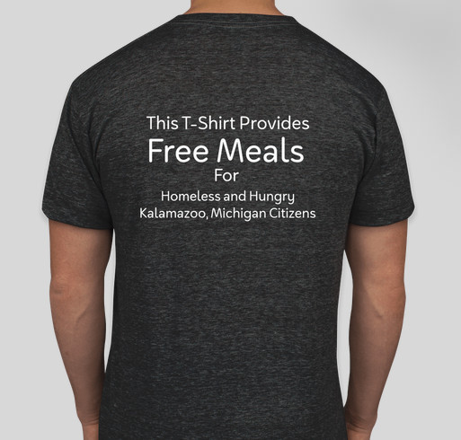 Serving Kalamazoo Fundraiser - unisex shirt design - back
