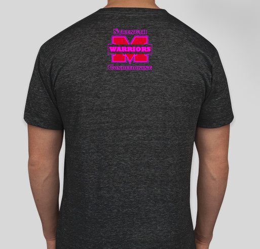 Muskego HS Weight Room Fund Fundraiser - unisex shirt design - back