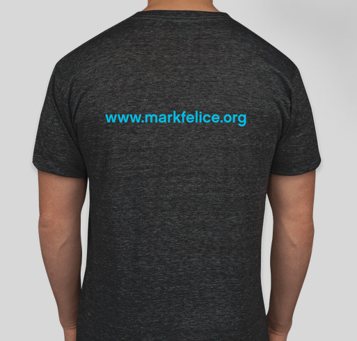 TRI-ing For A Cause: Mark Felice Childhood Cancer Fund Fundraiser - unisex shirt design - back