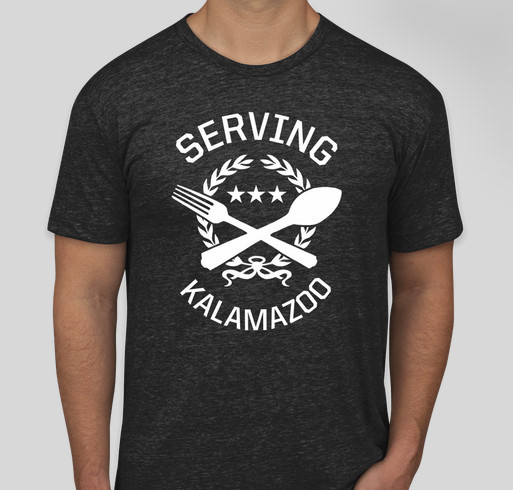 Serving Kalamazoo Fundraiser - unisex shirt design - front