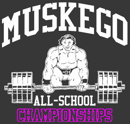 Muskego HS Weight Room Fund shirt design - zoomed