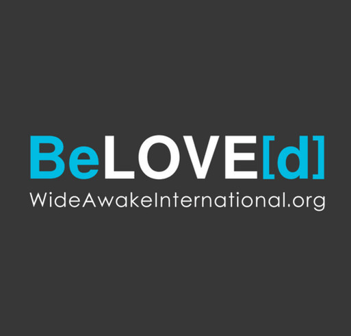 Wide Awake International: BeLOVE[d] shirt design - zoomed