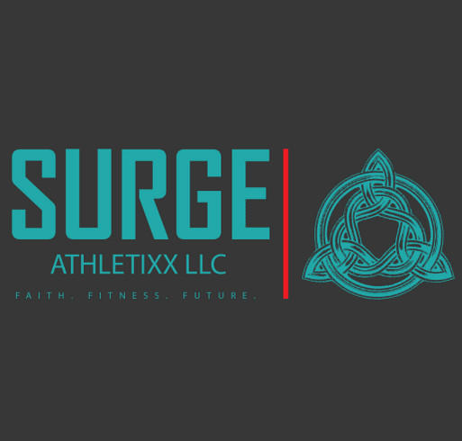 Surge Athletixx Start Up shirt design - zoomed