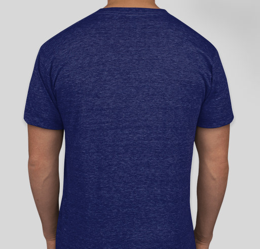 Show Your VI Pride Fundraiser - unisex shirt design - back