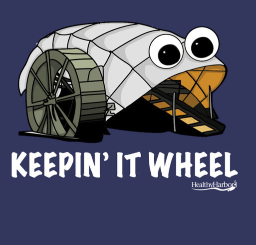 Mr. Trash Wheel T-Shirt: Keepin' it Wheel shirt design - zoomed
