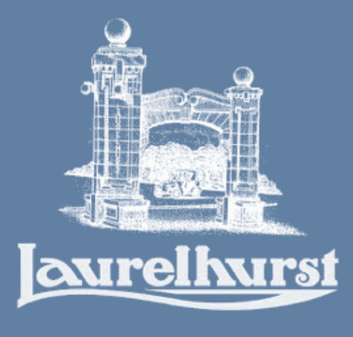 Historic Laurelhurst shirt design - zoomed