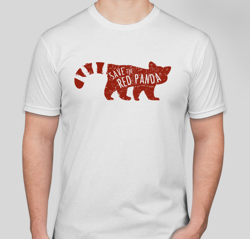 Save the Red Panda Fundraiser - unisex shirt design - front