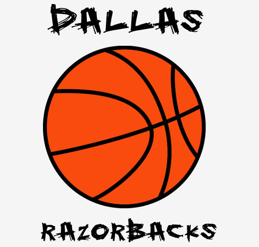 Dallas Razorbacks shirt design - zoomed
