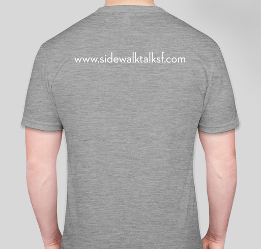 Support Community Listening Fundraiser - unisex shirt design - back