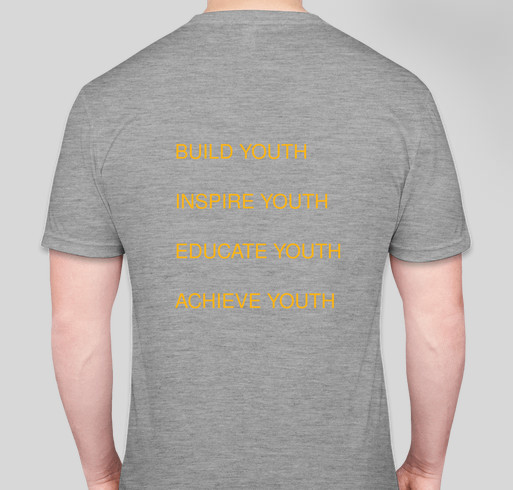Building A Brighter Future Through Our Youth Fundraiser - unisex shirt design - back