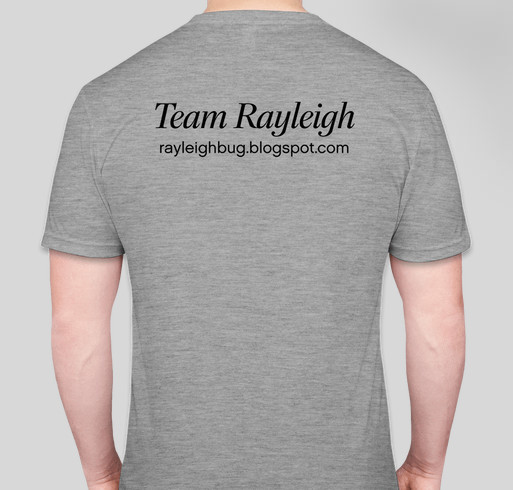 Rayleigh's Move for Medical Treatment Fundraiser - unisex shirt design - back