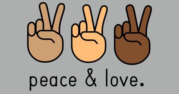 Zoomed in Design Idea Number 57989: peace & love