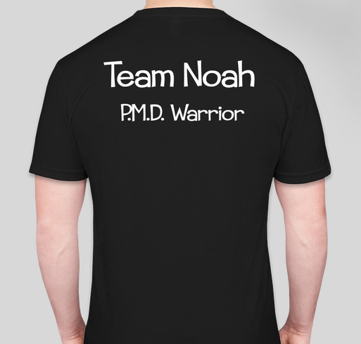 New Wheels For Noah! Fundraiser - unisex shirt design - back