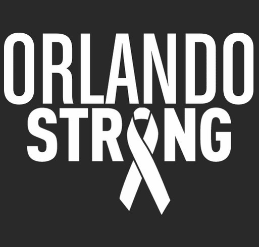 Orlando Strong shirt design - zoomed