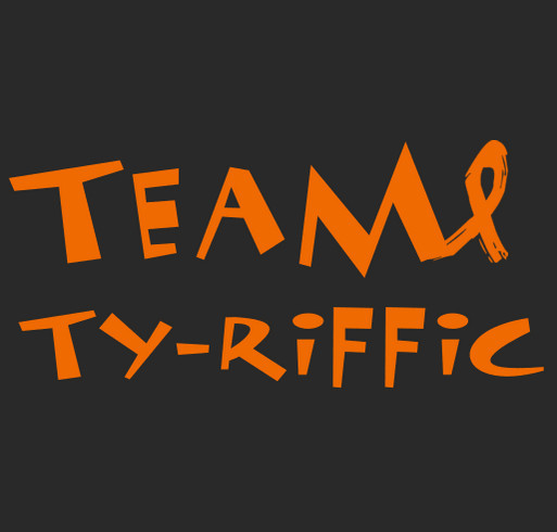 Team TY-riffic shirt design - zoomed