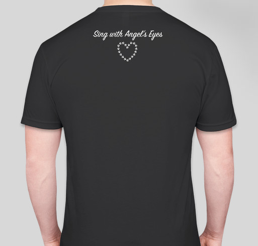 Angel's Sing out Loud Campaign Fundraiser - unisex shirt design - back