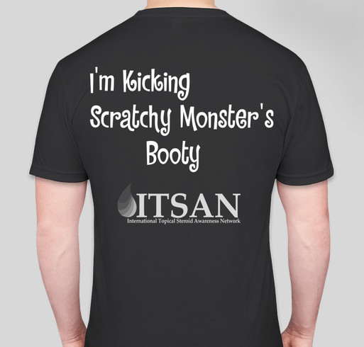 Scratchy Monster Shirts!!!! Fundraiser - unisex shirt design - back