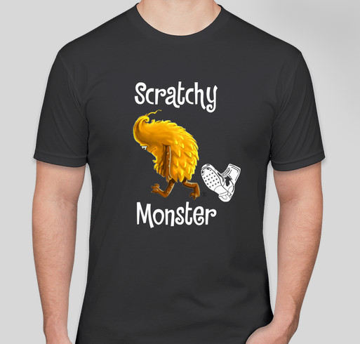Scratchy Monster Shirts!!!! Fundraiser - unisex shirt design - front