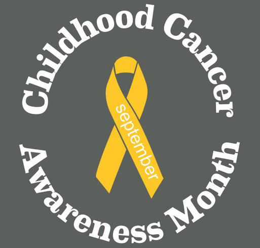 Childhood Cancer Awareness T-Shirts shirt design - zoomed