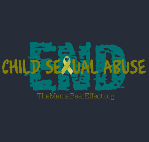 Stand Up to End Child Sexual Abuse shirt design - zoomed