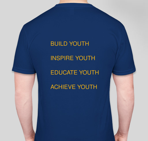 Building A Brighter Future Through Our Youth Fundraiser - unisex shirt design - back